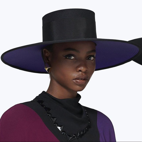 Marc Jacobs Accessories - Marc Jacobs large boater hat